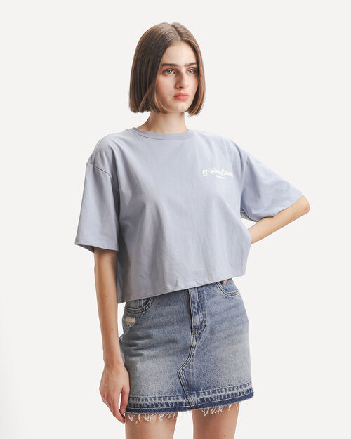 Playera Azul Regular