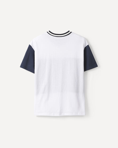 Playera Bloques Azul
