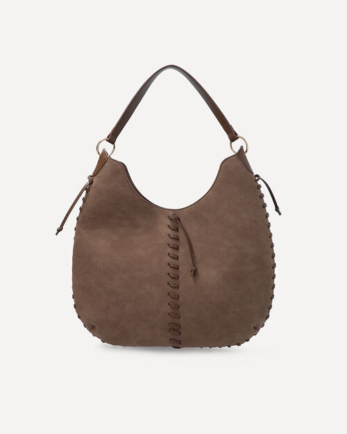 Bolsa Hobo Caf&eacute;