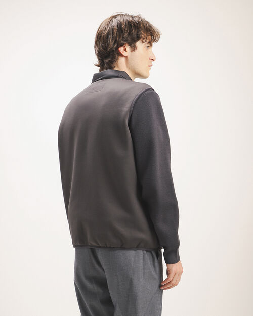 Chaleco Abullonado Gris