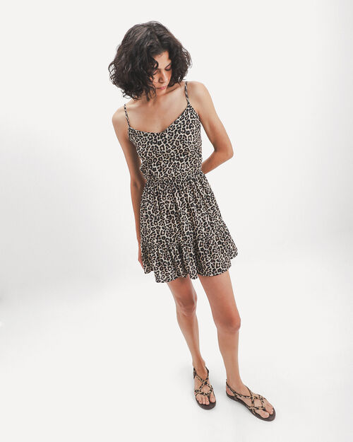 Vestido Estampado Animal Print
