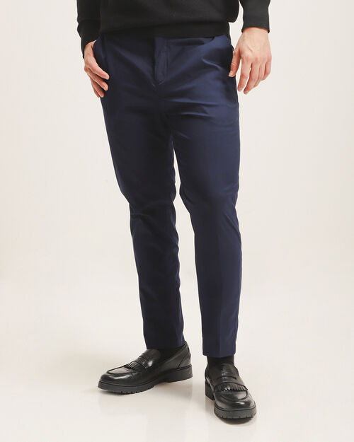 Pantalón Fit Slim Azul