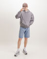Sudadera Fit Boxy,GRIS