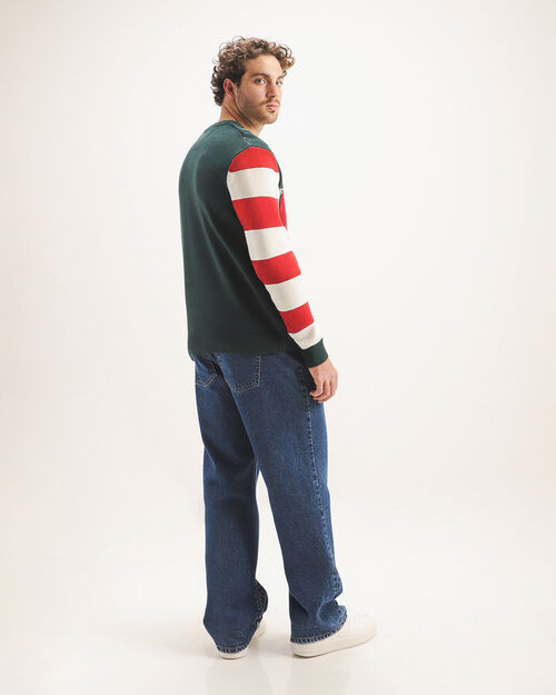 Suet&eacute;r Navide&ntilde;o Verde