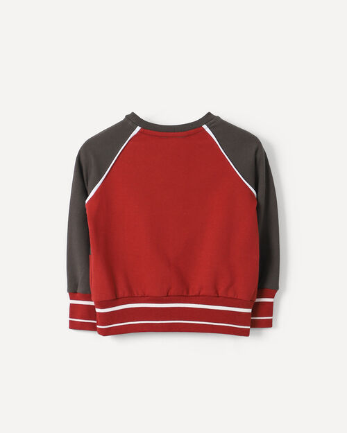 Sudadera Roja Texto