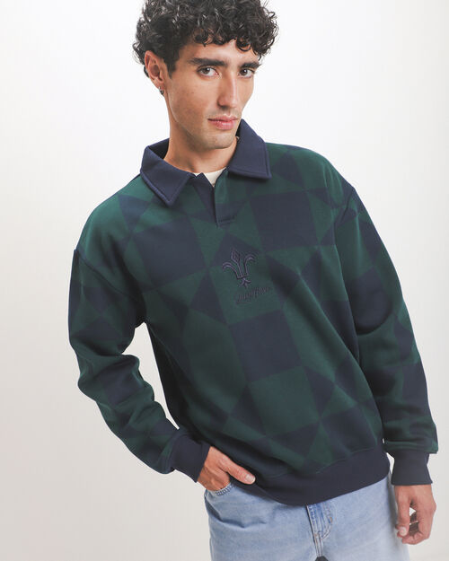 Sudadera Verde Relaxed