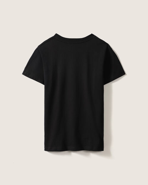 Playera Negra Manga Corta