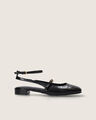 Zapato Destalonado Hebilla,NEGRO