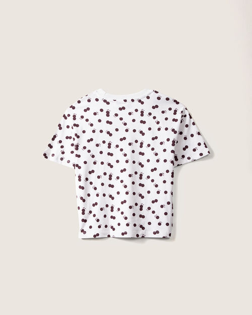 Playera Estampado Lunares
