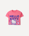 Playera Dise&ntilde;o Hello Kitty,ROSA FUCSIA