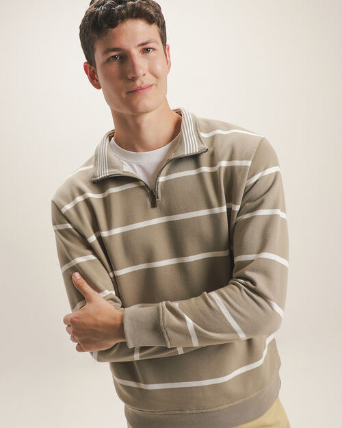 Sudadera Cerrada Rayas