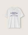 Playera Beige Estampada,BLANCO