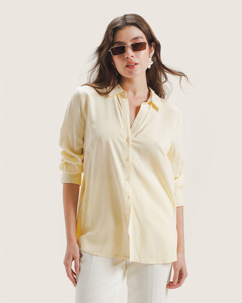 Camisa Amarilla Regular