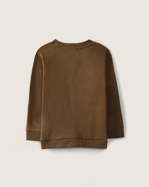 Sudadera Café Con Diseño