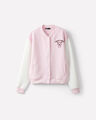 Chamarra Bomber Azul,ROSA PASTEL