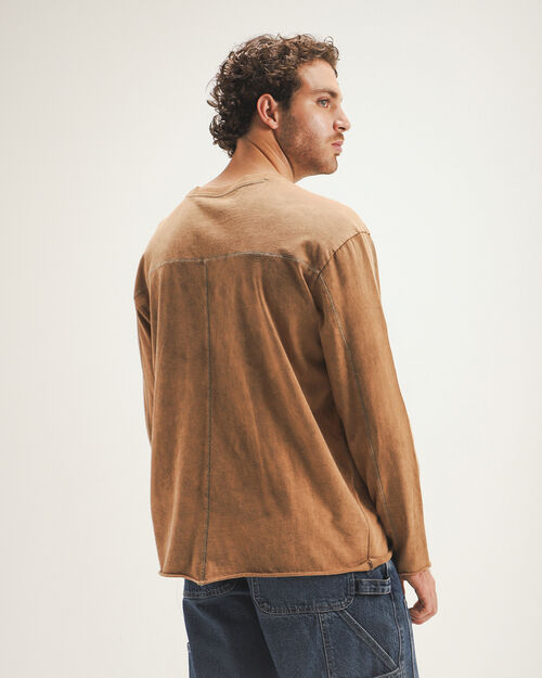 Playera Café Fit Relaxed