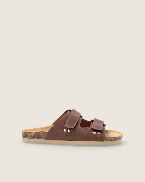 Sandalia Caf&eacute; Studs