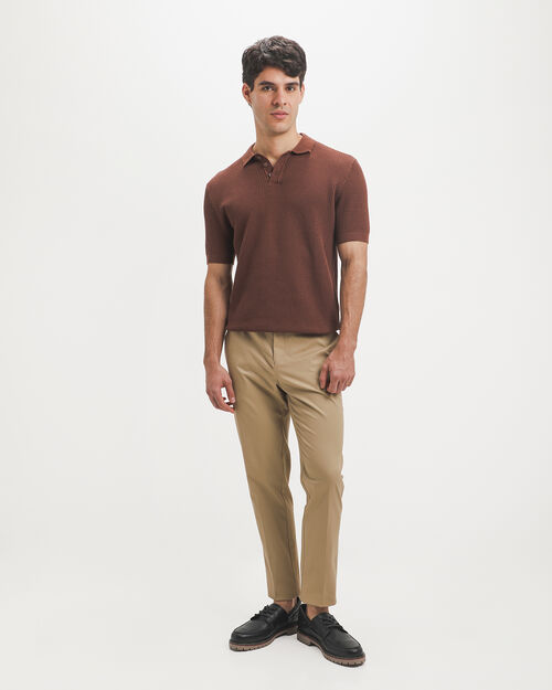 Pantal&oacute;n Slim Caqui