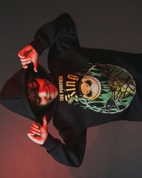 Sudadera Negra Jack Disney