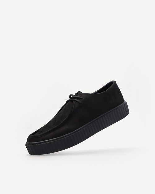 Zapato Negro Gamuza