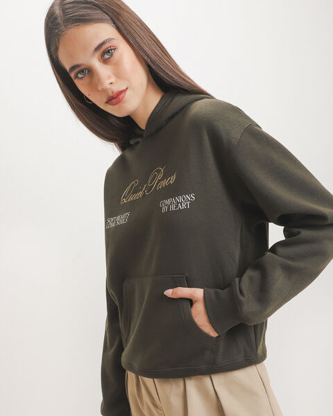 Sudadera Verde Dise&ntilde;o