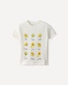 Playera Dise&ntilde;o Girasoles,BLANCO P10