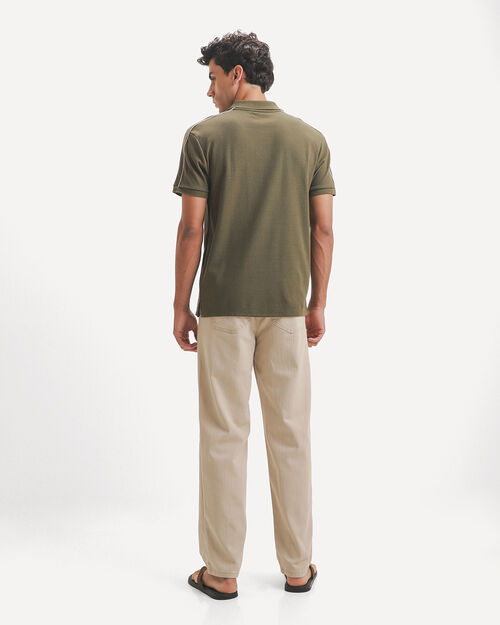 Pantal&oacute;n Beige Textura