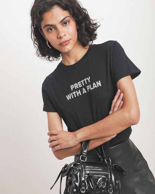 Playera Negra Dise&ntilde;o