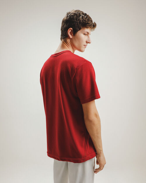 Playera Rojo Fit Relaxed