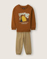 Conjunto Sudadera Y Jogger,NARANJA TERRACOTTA