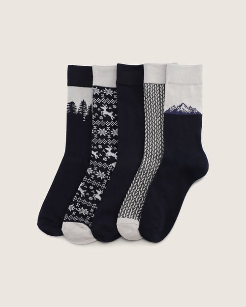 Pack De 5 Calcetines Navideños