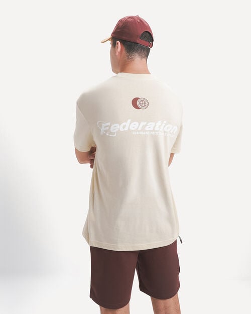 Playera Caf&eacute; Estampada