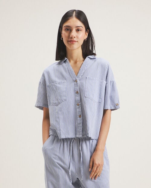 Camisa Relaxed Blanca