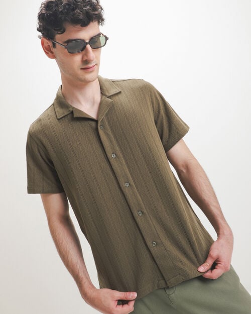 Camisa Verde Textura