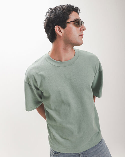Playera Verde Boxy