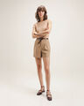 Short Cinturón Beige,KAKHI