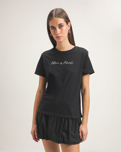 Playera Texto Gr&aacute;fico