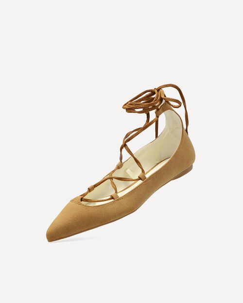 Zapatos Caf&eacute;s Lazos