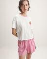 Conjunto Pijama Rosita Fresita,ROSA