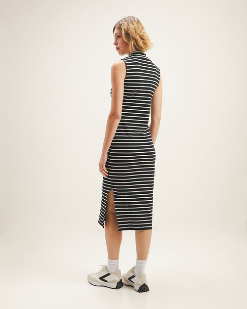 Vestido Midi Rayas