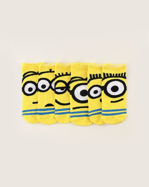 Pack 6 Calcetines Minions