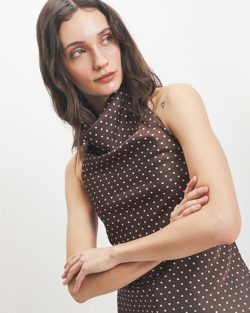 Blusa Halter Estampada