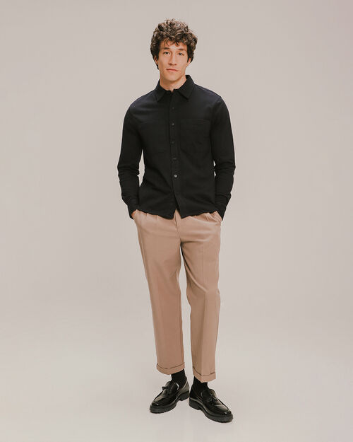 Sobrecamisa Fit Loose Negra