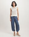 Pantal&oacute;n Fit Balloon,AZUL ULTRAMAR