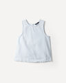 Blusa Lino Azul,AZUL EMPOLVADO