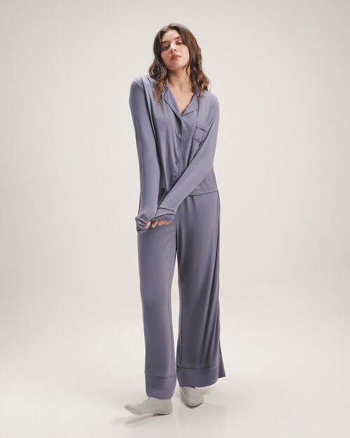 Conjunto De Pijama Azul