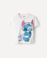 Playera Dise&ntilde;o Stitch,BLANCO