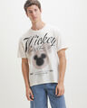 Playera Beige Mickey Mouse,CRUDO
