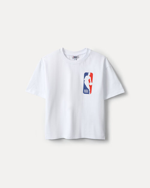 Playera Nba Blanca