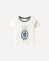 Playera Dise&ntilde;o Frontal,BLANCO HUESO